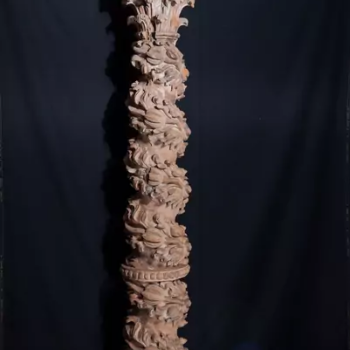 Solomonic Column The Solomonic column, also called barley-sugar column